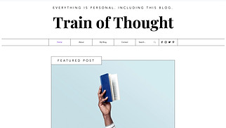 All website templates - Personal Blog