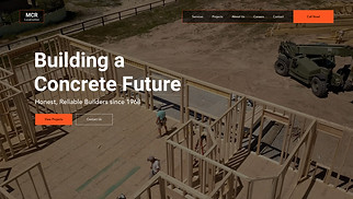 All website templates - Construction Company