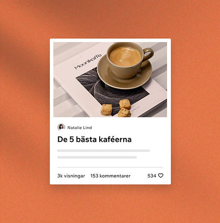 Blogginlägg om kaféer