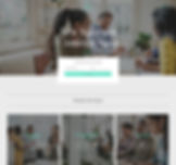 Template de Landing Page mostrando 3 pessoas em uma reunião de negócios.