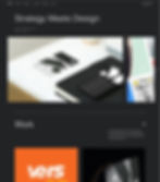 A Wix portfolio template for a multidisciplinary design company.