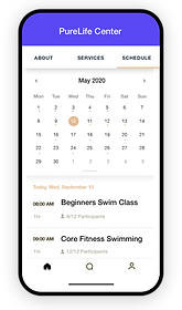 Image of the the Booking Calendar that c